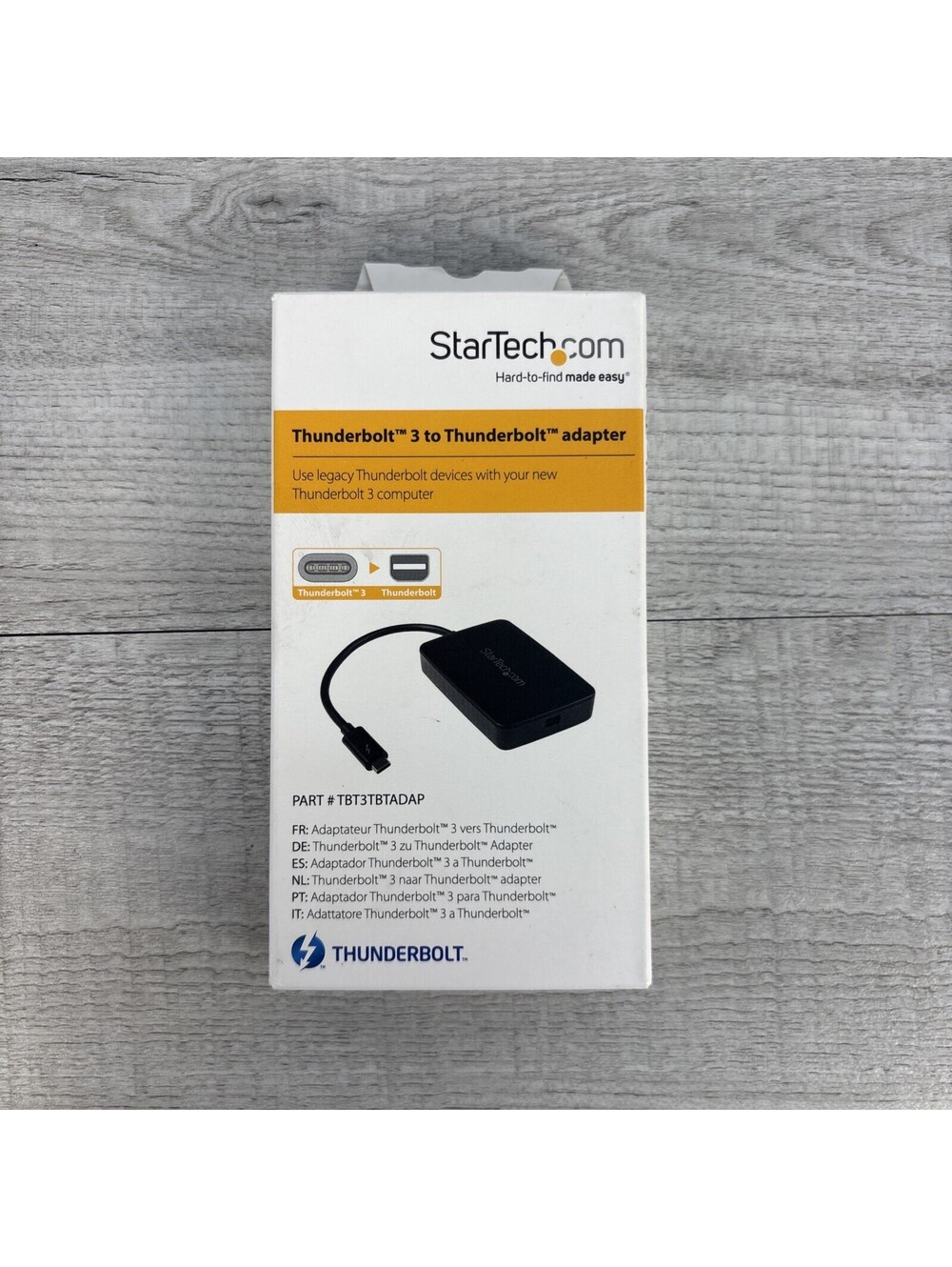 StarTech TBT3TBTADAP Thunderbolt 3 to Thunderbolt 2 Adapter – New in Box